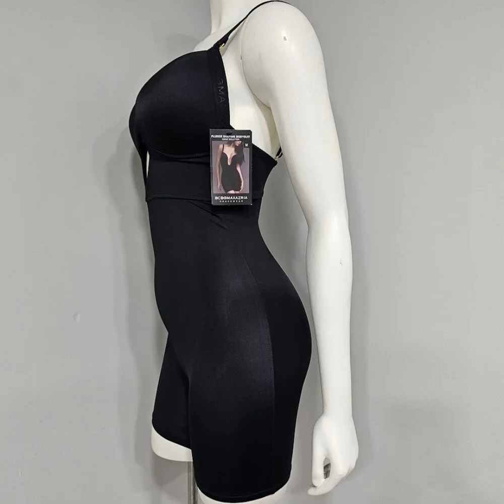 BCBGMAXAZRIA Plunge Push Up Shaping Convertible Bodysuit